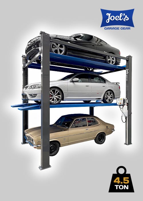 Car Parking Hoist – 4.5 Ton Triple Stacker